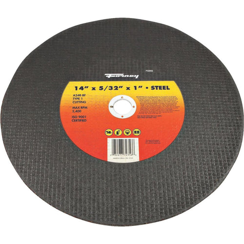 Forney Type 1 14 In. x 5/32 In. x 1 In. Steel Cut-Off Wheel