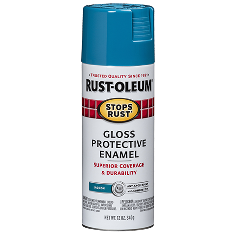 Rust-Oleum® Protective Enamel Spray Paint Gloss Lagoon
