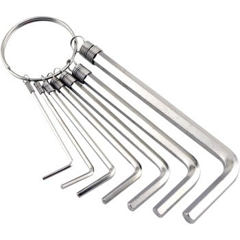Great Neck HKR7C Hex Key Wrench Set, 7 piece