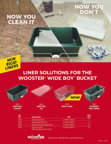 Wooster Brush Wide Boy™ Paint Bucket 5 Gallon