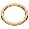 Steel Connecting Ring, Brass Plated, 2.5-In. x #2