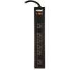 Power Zone 6-Outlet Metal Power Strip w/10ft Cord