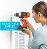 Black & Decker 20V MAX* POWERCONNECT™ MATRIX™ Cordless Drill/Driver, Battery and Charger Included