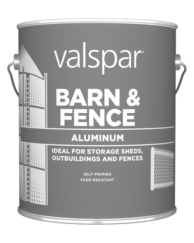 Valspar® Barn & Fence Oil Aluminum Exterior Paint