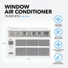 Perfect Aire 10,000 BTU 115V Electronic Window Air Conditioner with Remote Control