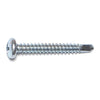 Monster Fastener Zinc Plated Steel Phillips Pan Head Self-Drilling Screws